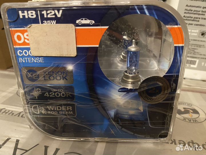 Osram H8 cool blue авто лампа