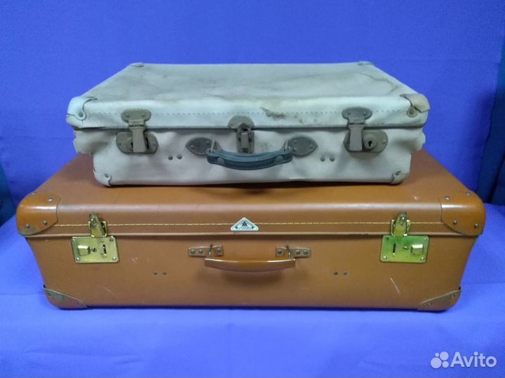 Чемодан старый винтажный Европа и СССР