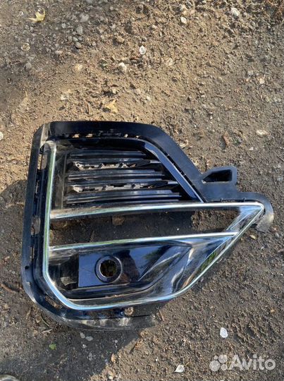 Решетка бампера окантовка птф чери тигго 8 про