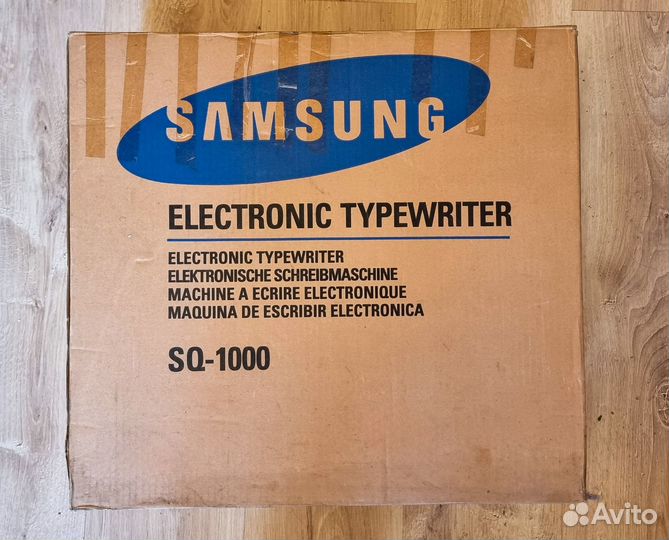 Печатная машинка Samsung SQ-1000