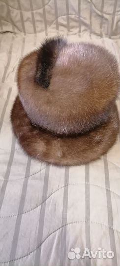 Шапка норковая женская