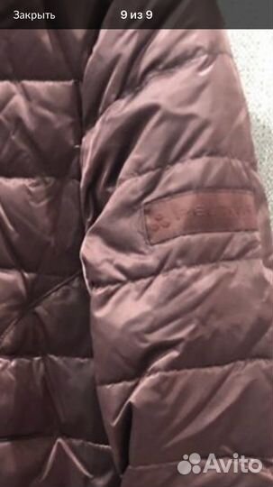 Красивое двустороннее пальто Peuterey Италия