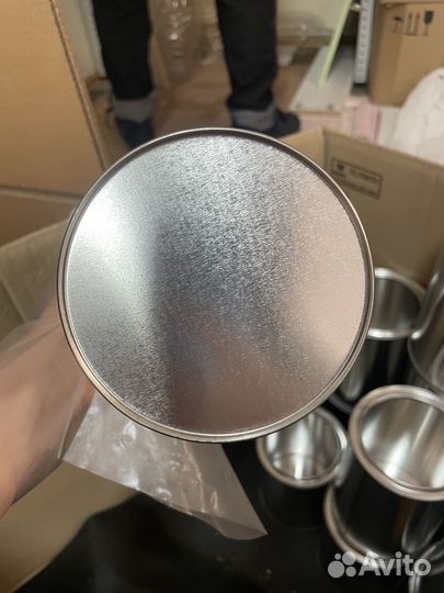 Жестяная банка 1 литр