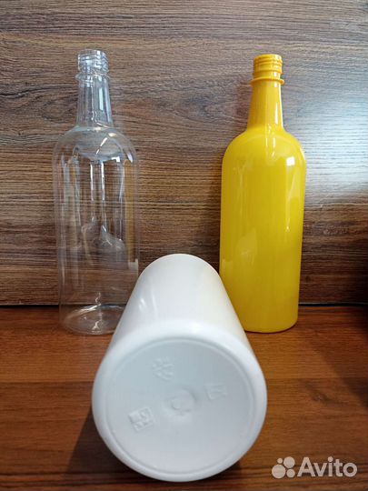 Пэт бутылка, Пэт флаконы, Пэт тара 1000мл