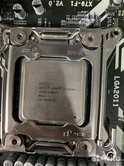 Процессор xeon e5 2650 v2 (8 ядер 16 потоков)