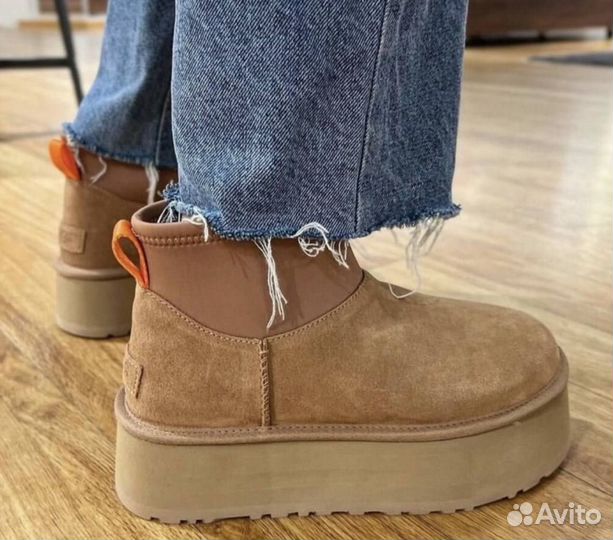 Угги UGG Classic Mini Dipper Chestnut