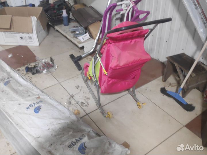 Коляска санки