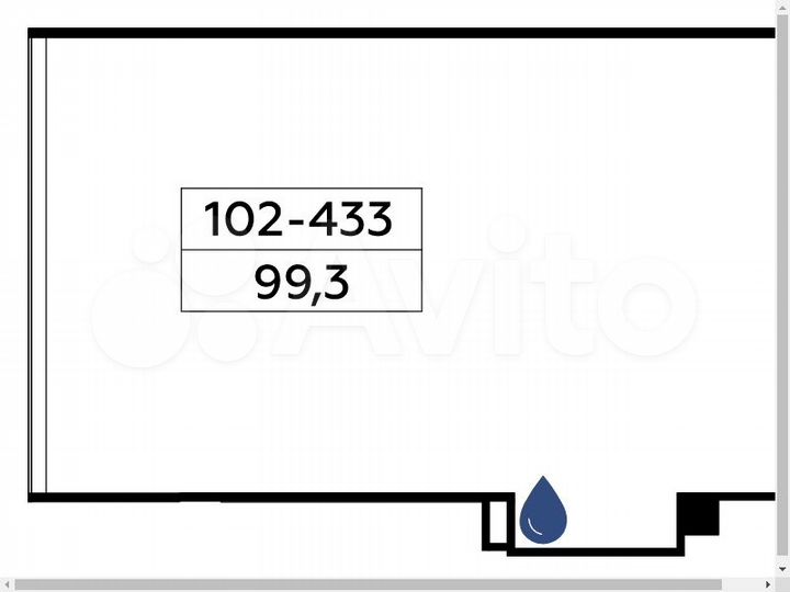 Продается помещение под офис, площадь 99.3 кв.м