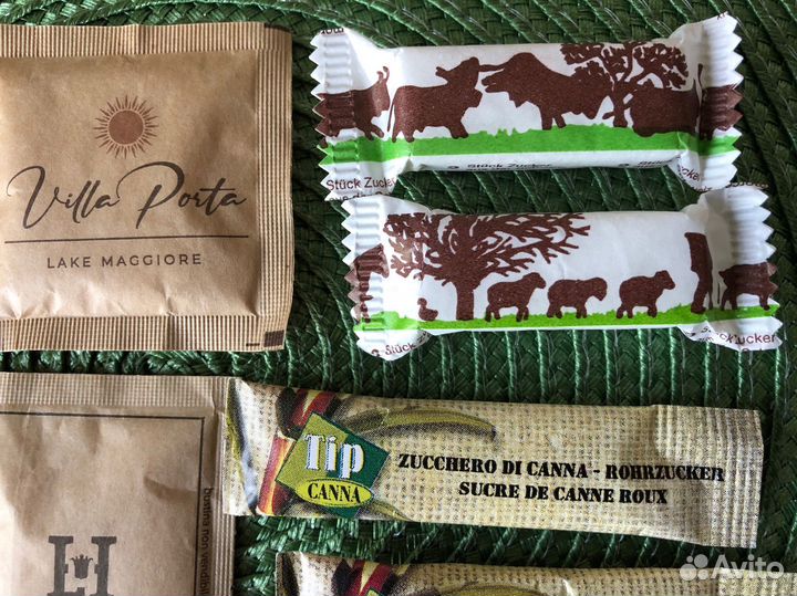 Сахар в стиках коллекционирование