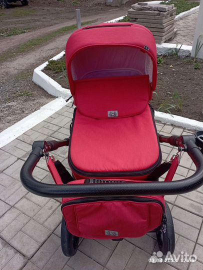 Коляска 2 в 1 adamex reggio