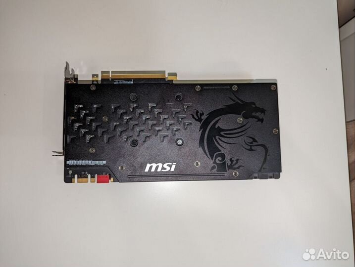 Видеокарта MSI GTX 1080 8GB