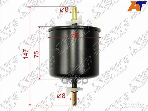 Фильтр топливный mazda tribute 00-08/ford maver