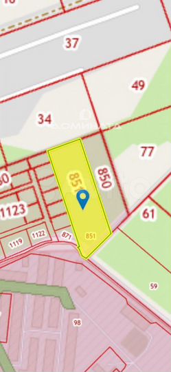 Участок 1,44 га (промназначения)