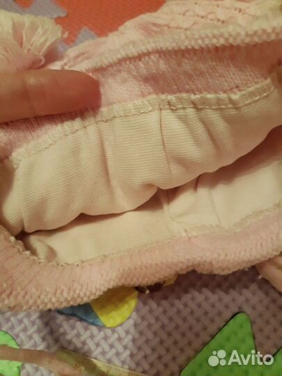 Детская демисезонная шапочка р 46-48