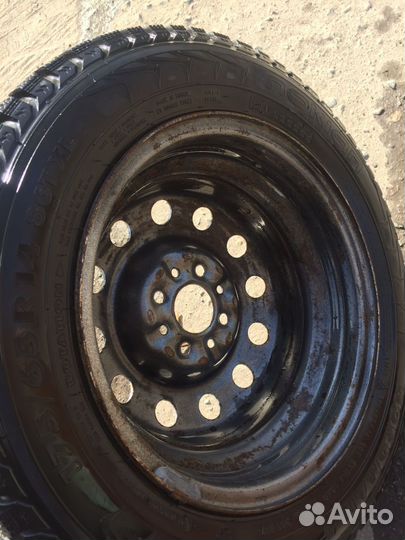 Комплект зимних колёс для ваз 175/65/r14