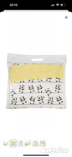 Детское постельное белье в кроватку новое