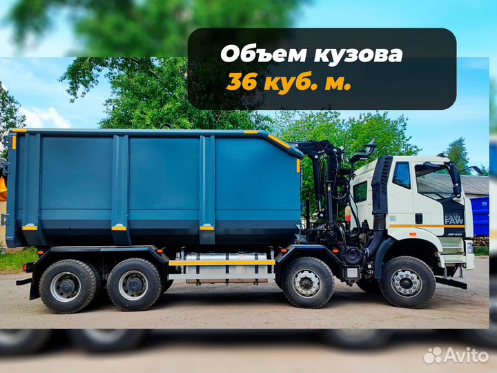 FAW J6 CA3310 с КМУ, 2023