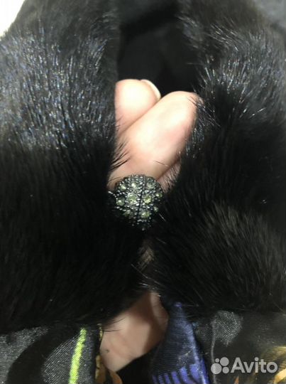 Платок зимний с норкой