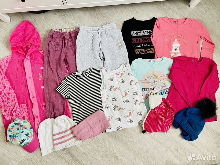 Пакет вещей на девочку