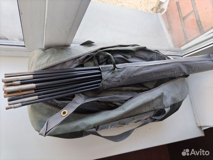 Палатка, трёх местная, двухслойная