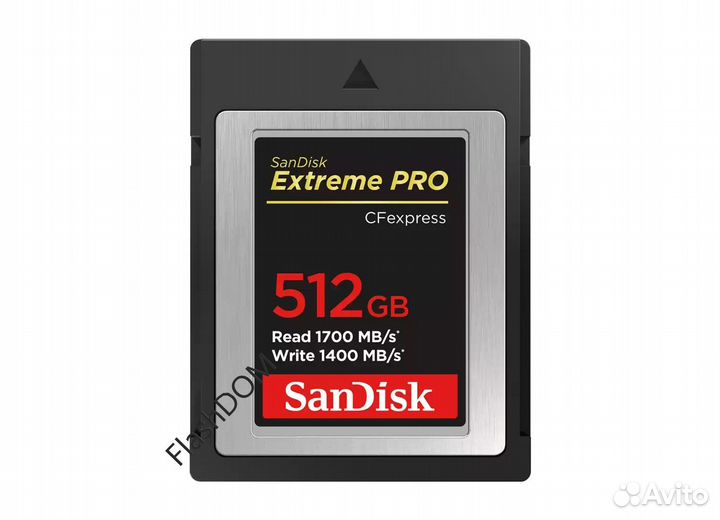 Sandisk Extreme Pro CFexpress 512GB 1700/1400