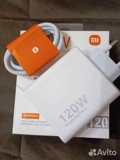 Зарядное устройство xiaomi 120w
