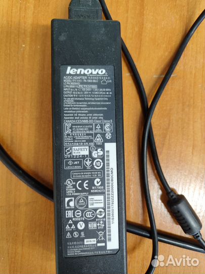Блок питания для ноутбука lenovo