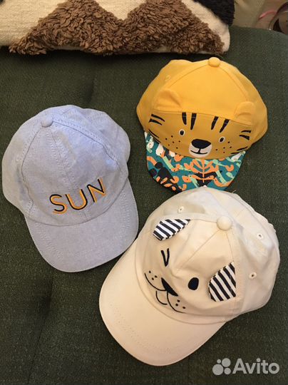 Бейсболки и песочник