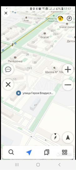 Комната 18 м² в 1-к., 1/16 эт.