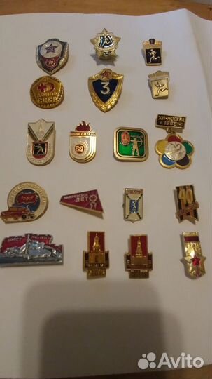 Значки СССР