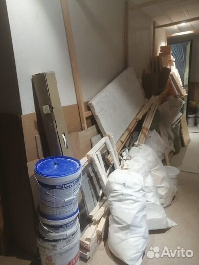 Вывоз строительного мусора с грузчики