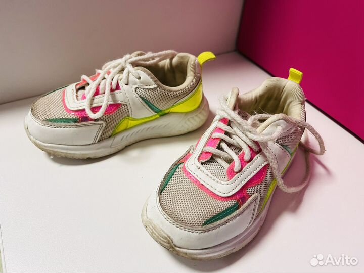 Кроссовки детские для девочки 22 размер