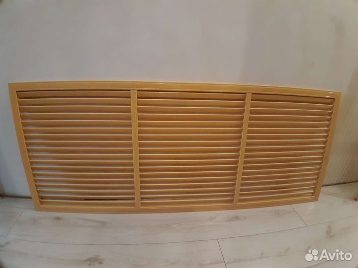 Решётка радиаторная пвх