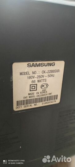 Телевизор samsung