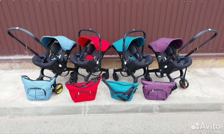 Детское автокресло коляска 4в1 (шик.качество)