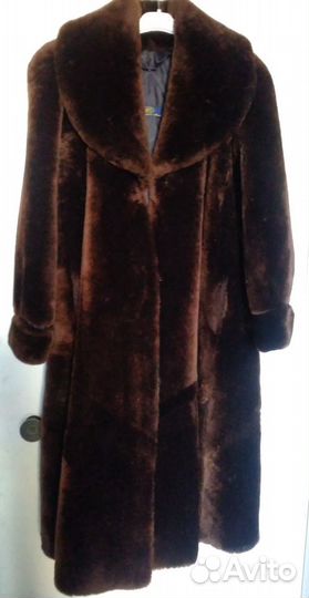 Шуба мутон, б/у. пр-во Россия