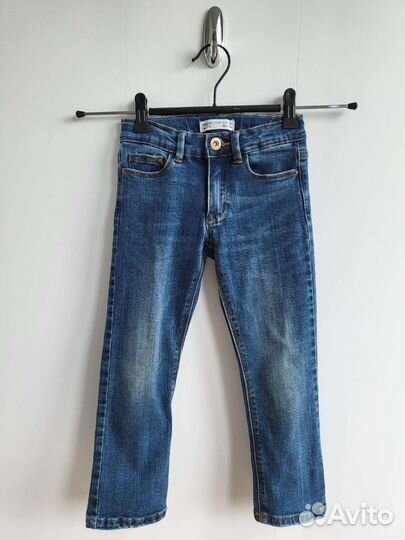 Джинсы для девочки Zara 110 см на 5 лет