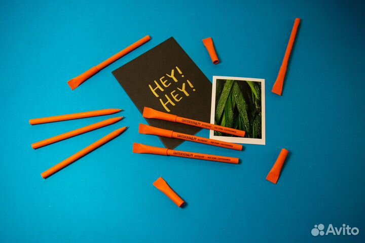 Печать на ручках, ежедневниках, сумках на заказ