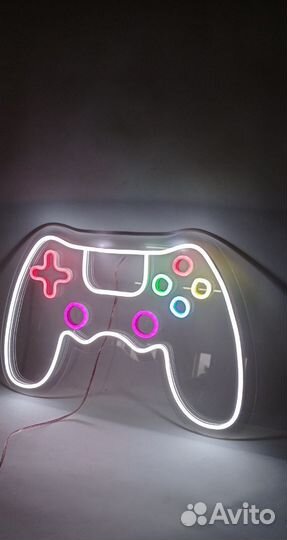 Неоновая вывеска для бара