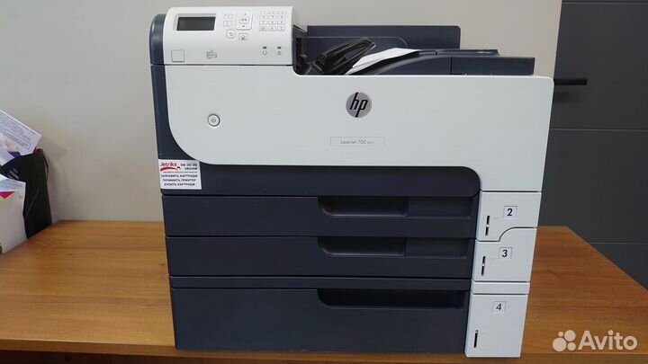 А3 принтер HP LJ Enterprise 700 Printer M712dn