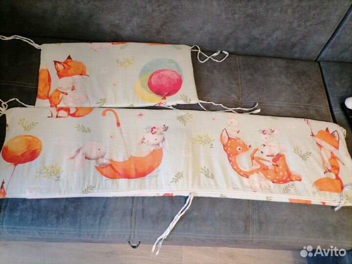 Комплект для детской кроватки(бортики)