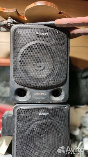 Колонки музыкальные, sony