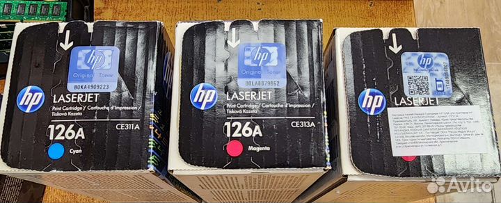 Картридж hp laserjet CE311A, CE313A