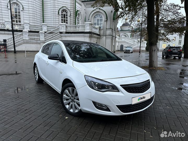 Opel Astra 1.6 AT, 2013, 186 000 км