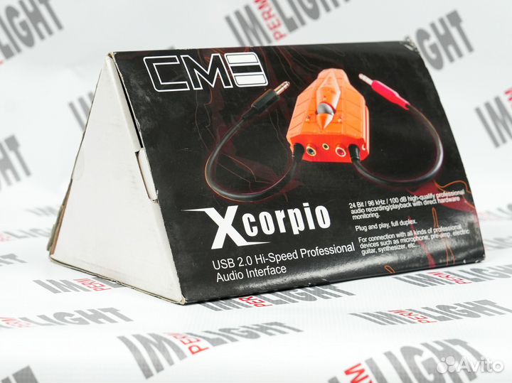 CME xcorpio Аудио USB интерфейс на 2 XLR Input / O