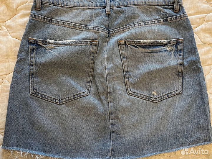 Юбка джинсовая