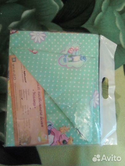 Новый комплект в кроватку