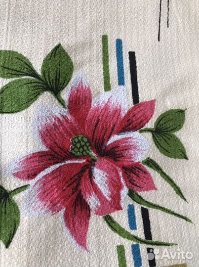 Отрез ткани хлопок СССР