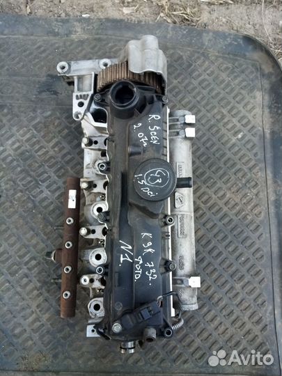 Головка блока renault scenic К9К 1,5