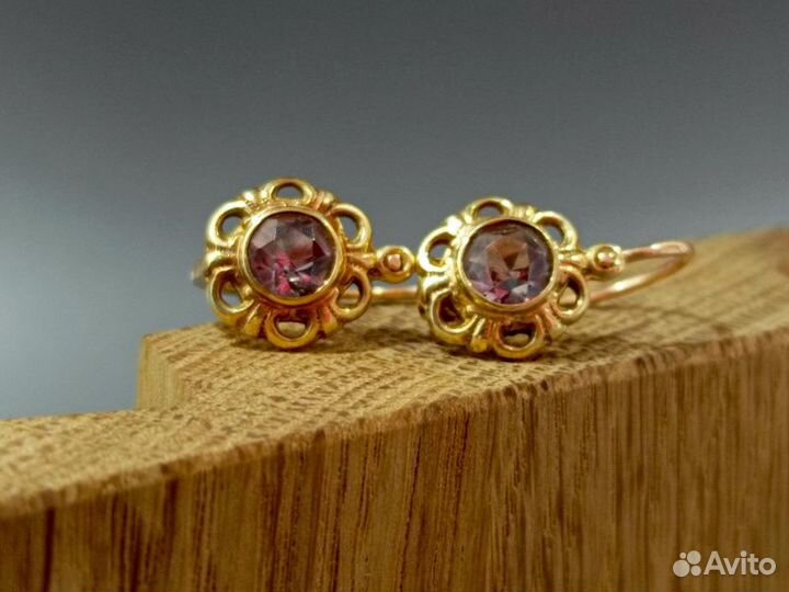 Серьги 583 пробы, р.0